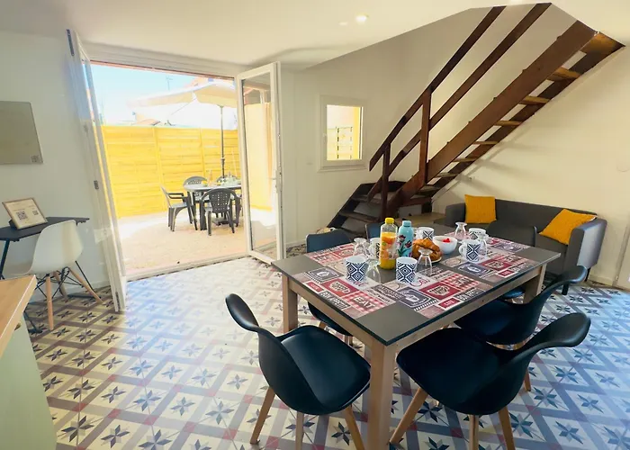 La Belle Evasion-calme-terrasse-bbq-parking-sudsejourconciergerie 別荘